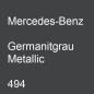 Preview: Mercedes-Benz, Germanitgrau Metallic, 494.